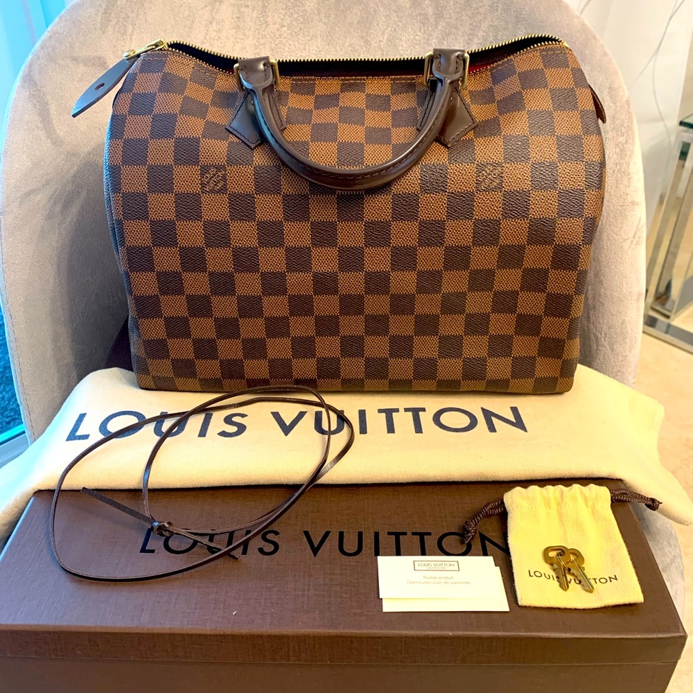 Louis Vuitton Damier Ebene Speedy 30